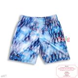  [16-25kg] Quần Short Thun Sport Bé Trai Under - Đen Xanh Trắng 