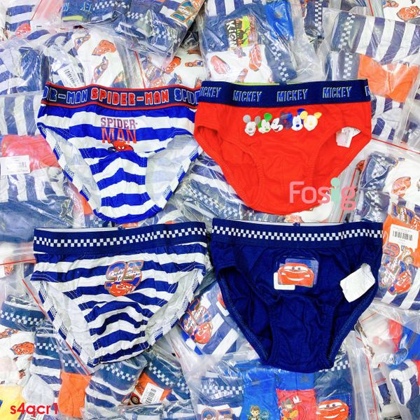  [10-18kg] Set 4 Quần Chíp BaBy bé trai. - Combo ngẫu nhiên 