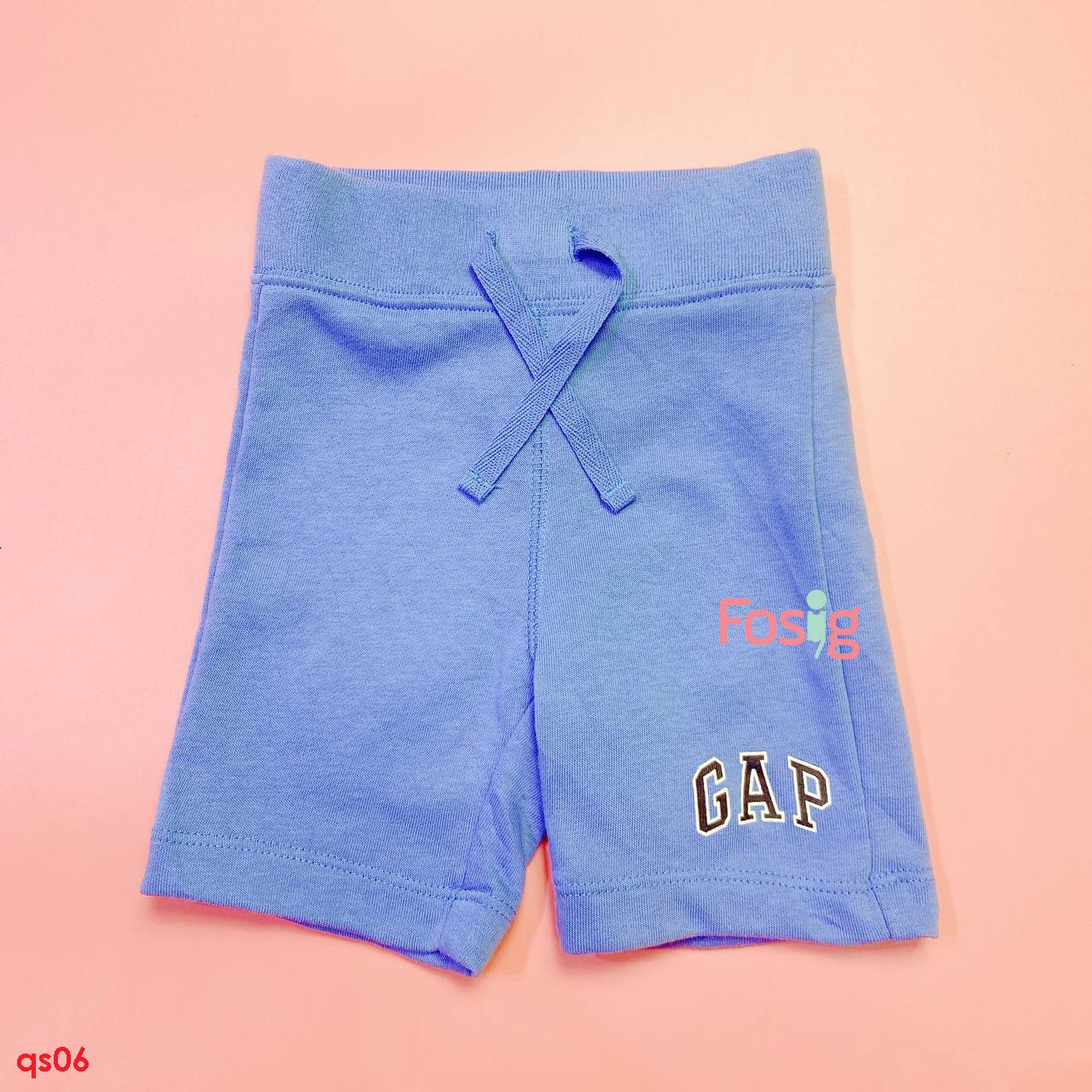  [9-10kg] Quần Short Da Cá Bé Trai GP - Xanh Trời GP 