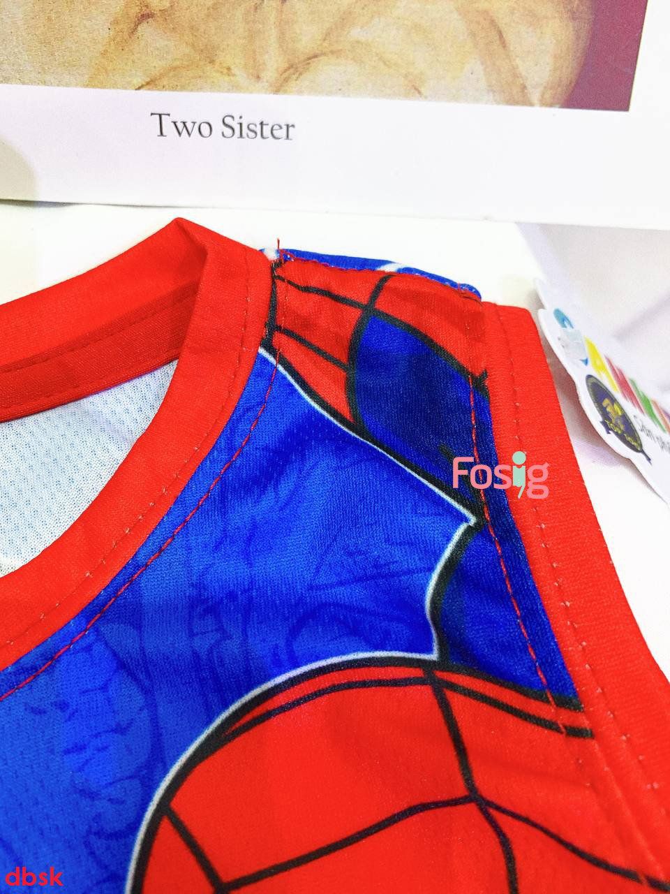  [20-24kg] Set Đồ Bộ Ngắn 3 Lỗ Bé Trai SK - Spider Man 