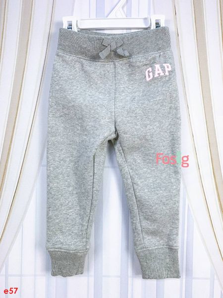  [16-17kg] Quần Nỉ Jogger Bé Gái GP - Xám GP 