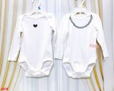  [2m-2T] Set 2 Bodysuit Tay Dài Bé Gái HM - Combo ngẫu nhiên 