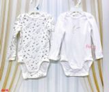  [0-6m, 8-15kg] Set 2 Bodysuit Tay Dài Bé Trai HM - Combo ngẫu nhiên 