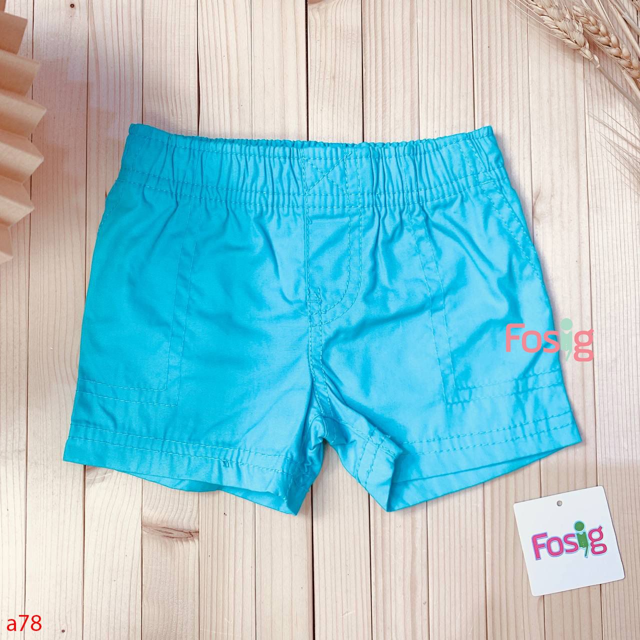  [3-6m ; 12m] Quần Short Kate Bé Trai Cter - Xanh Ngọc 