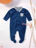  [nb-3m] Sleepsuit Baby Bé Trai nxt - Xanh Navy Nhung 