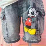  [10-15kg] Set Đồ BỘ Ngắn Bé Trai - Trắng Mickey Đỏ 