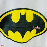  [21-24kg] Áo Thun Tay Ngắn Bé Trai HM2 - Trắng Batman 