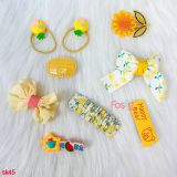  Set Kẹp Tóc Cho Bé Gái - Vàng Trắng 