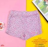  [9-12kg; 14-19kg] Quần Short Da Cá Bé Gái Cter - Tím Hoa Hồng 