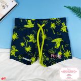  [9-10kg; 13-17kg] Quần Short Bơi Co Giãn Bé Trai HM140 - Navy KL Vàng 