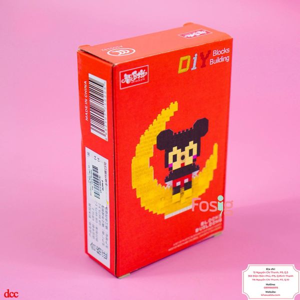  Đồ Chơi Lắp Rap Lego 3D Cho Bé - Mặt Trăng Mickey 