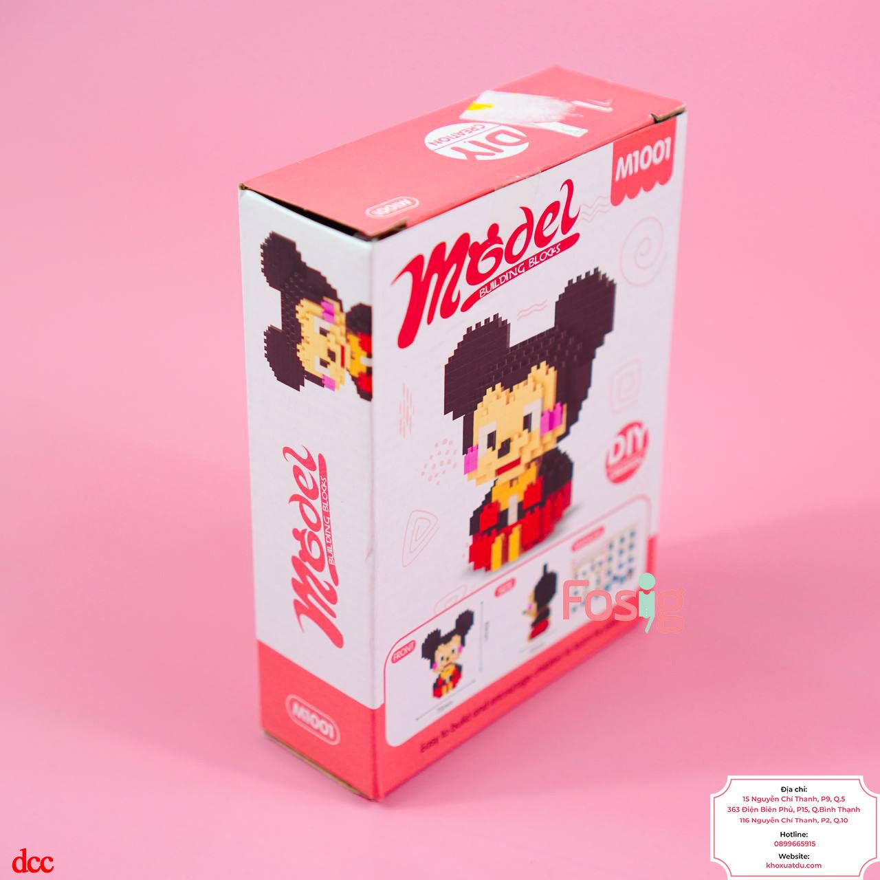  Đồ Chơi Lắp Ráp Lego 3D Cho Bé - Mickey 