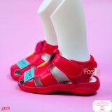  [10-12.5cm] Giày Sandal Có Kèn Cho Bé Trai - Đỏ Bò Sport 