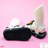  [11-12.5cm] Giày Sandal Có Kèn Cho Bé Trai - Đen Trắng Mèo 