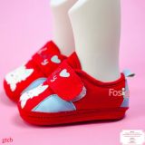  [10-11cm] Giày Tập Đi Chống Trượt Cho Bé - Đỏ Little Baby 