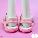  [10-12.5cm] Giày Sandal Có Kèn Cho Bé Gái - Hồng Bò Sữa 