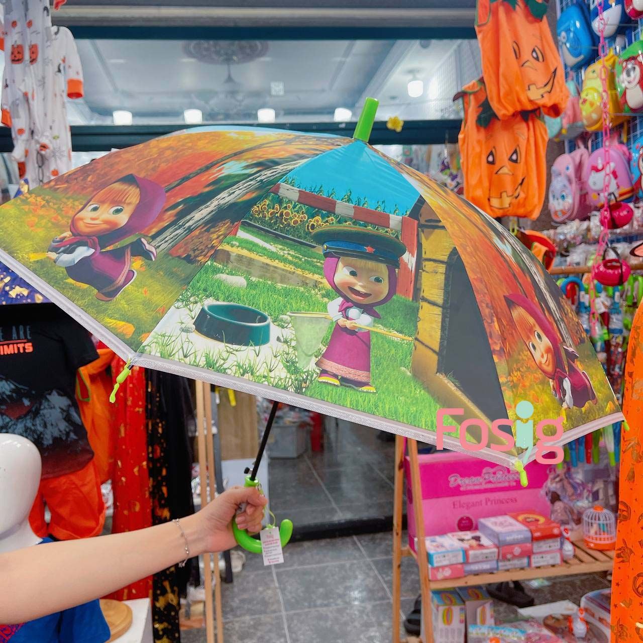 Dù Size Lớn Che Mưa, Nắng Có Còi Cho Bé - Bé Gái Nhỏ