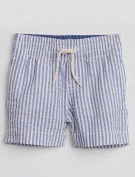  [3m-6m] Quần Short Gp - Sọc Trắng Xanh 