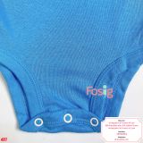  [0-24m] Bodysuit 3 Lỗ Bé Trai Cter50 - Xanh Dương Trơn 