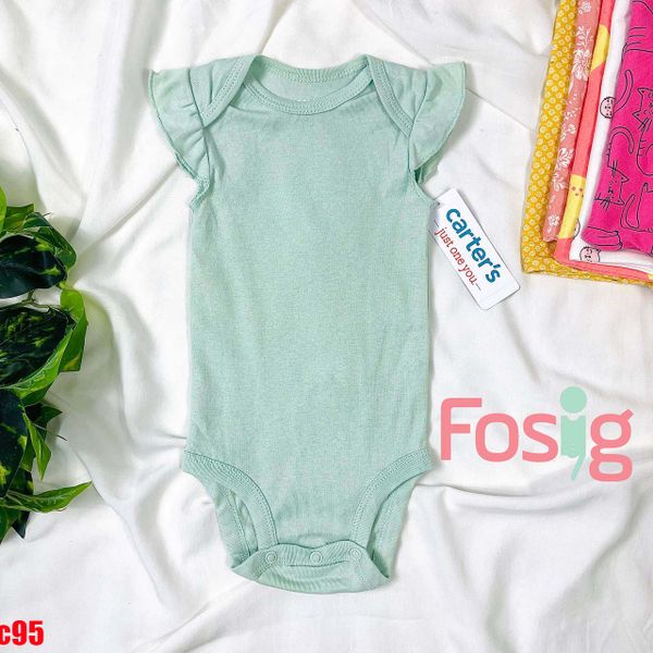  [6m] Bodysuit Cánh Tiên Bé Gái Cter50 - Xanh Ngọc Nhạt 