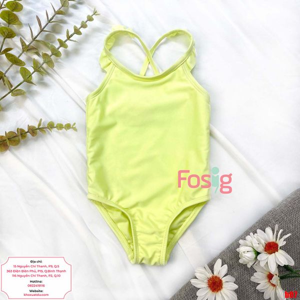  [9-10kg] Đồ Bơi CJ Bé Gái - Xanh Dạ Quang 