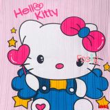  [7-14kg] Set Đồ Bộ Ngủ Ngắn Sợi Tre Xuất Hàn Bé Gái - Hồng Hello Kitty 