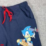  [13-26kg] Set Đồ Bộ Ngắn HM Bé Trai - Đỏ Sonic 