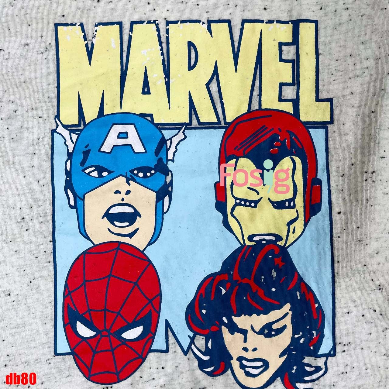 14kg - 25kg Set Đồ Bộ Ngắn Quần Dây Rút RD Bé Trai - Trắng Đen Marvel