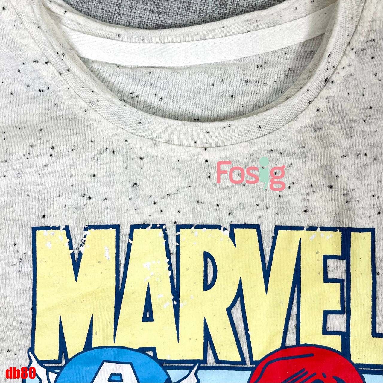 14kg - 25kg Set Đồ Bộ Ngắn Quần Dây Rút RD Bé Trai - Trắng Đen Marvel