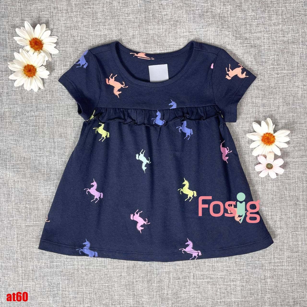 9-10kg và 16-17kg Áo thun bé gái mùa hè nhiều hãng- Navy ngựa màu AT60