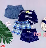  [3m-12m] Set 4 Quần Short Cter bé trai  - Combo ngẫu nhiên 