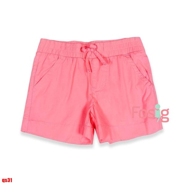  16-22kg Quần Short Bé Gái GB-PL - Hồng cam 