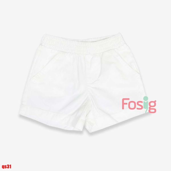  11-19kg Quần Short Bé Gái GB-PL - Trắng trơn 