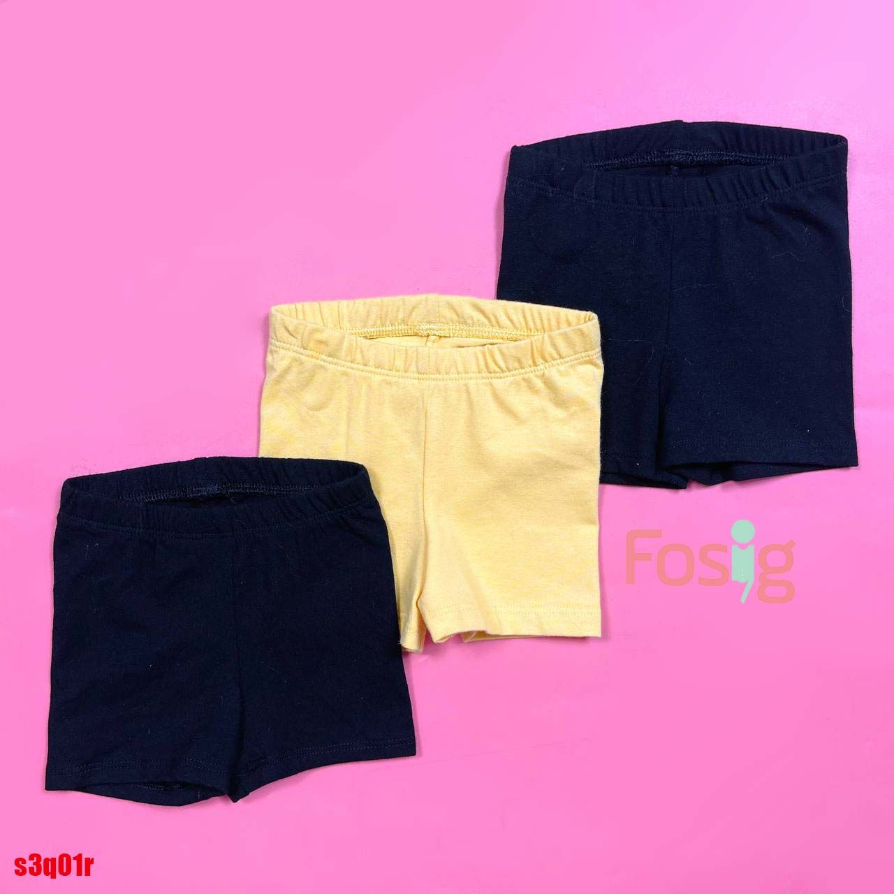 8-16kg Set 3 Quần thun legging lửng CJ cho Bé Gái- Set ngẫu nhiên