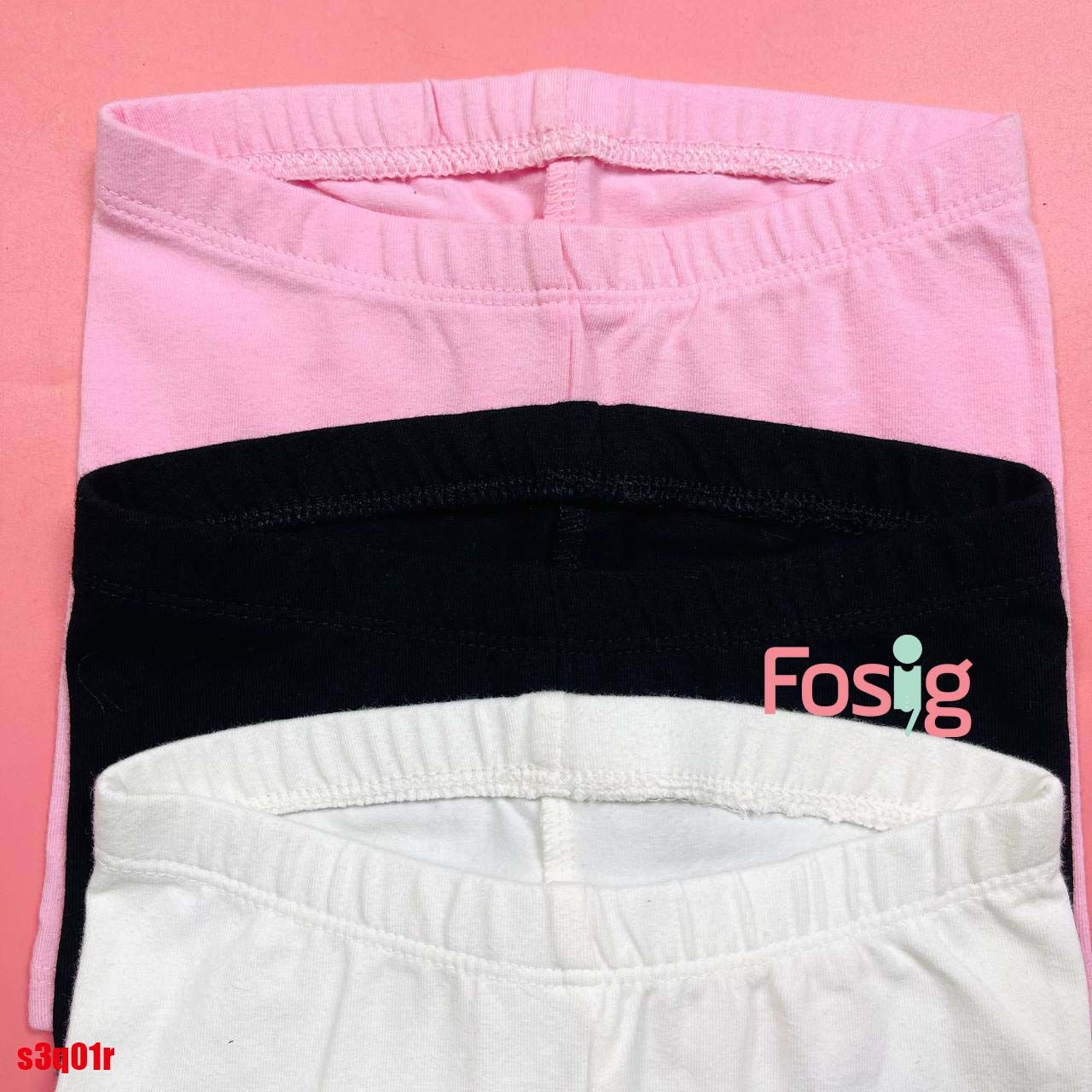 8-16kg Set 3 Quần thun legging lửng CJ cho Bé Gái- Set ngẫu nhiên
