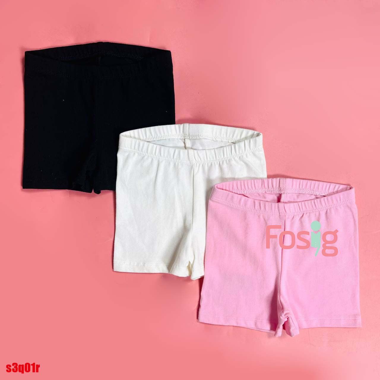 8-16kg Set 3 Quần thun legging lửng CJ cho Bé Gái- Set ngẫu nhiên