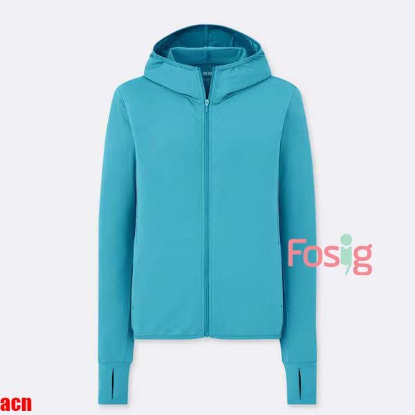 XXL- Áo khoác chống nắng người lớn cho nữ Uni- Xanh ngọc ACN