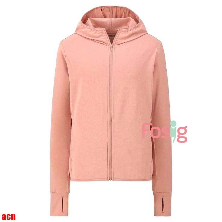 XXL Áo khoác chống nắng người lớn cho nữ Uni- Nâu nhạt ACN