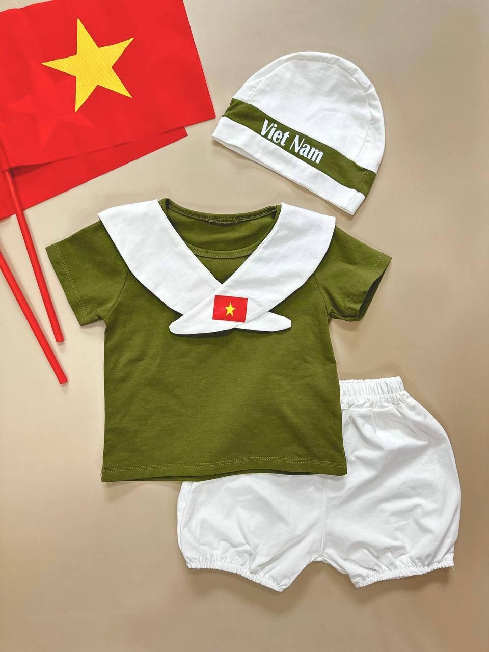 12-16kg 1-5T Bộ hải quân, bộ thủy thủ cho bé trai