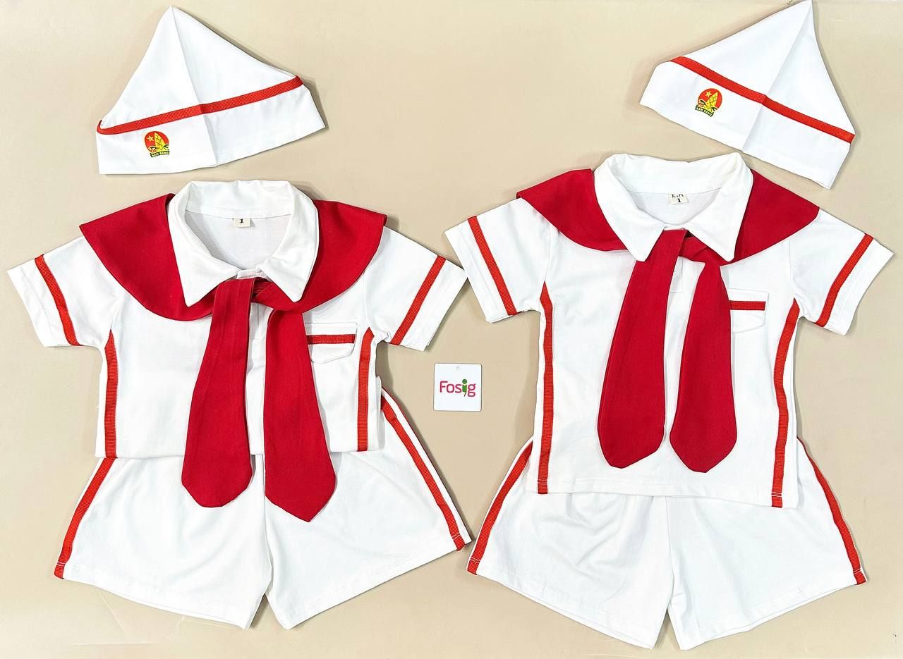 10-24kg Set Bộ 4 món măng non đáng yêu - Set gồm choàng, áo, quần, nón siêu xinh