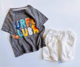  [12-17kg; 22-25kg] Set Đồ Bộ Ngắn Quần Dây Rút RD Bé Trai - Xám Đen Surf 