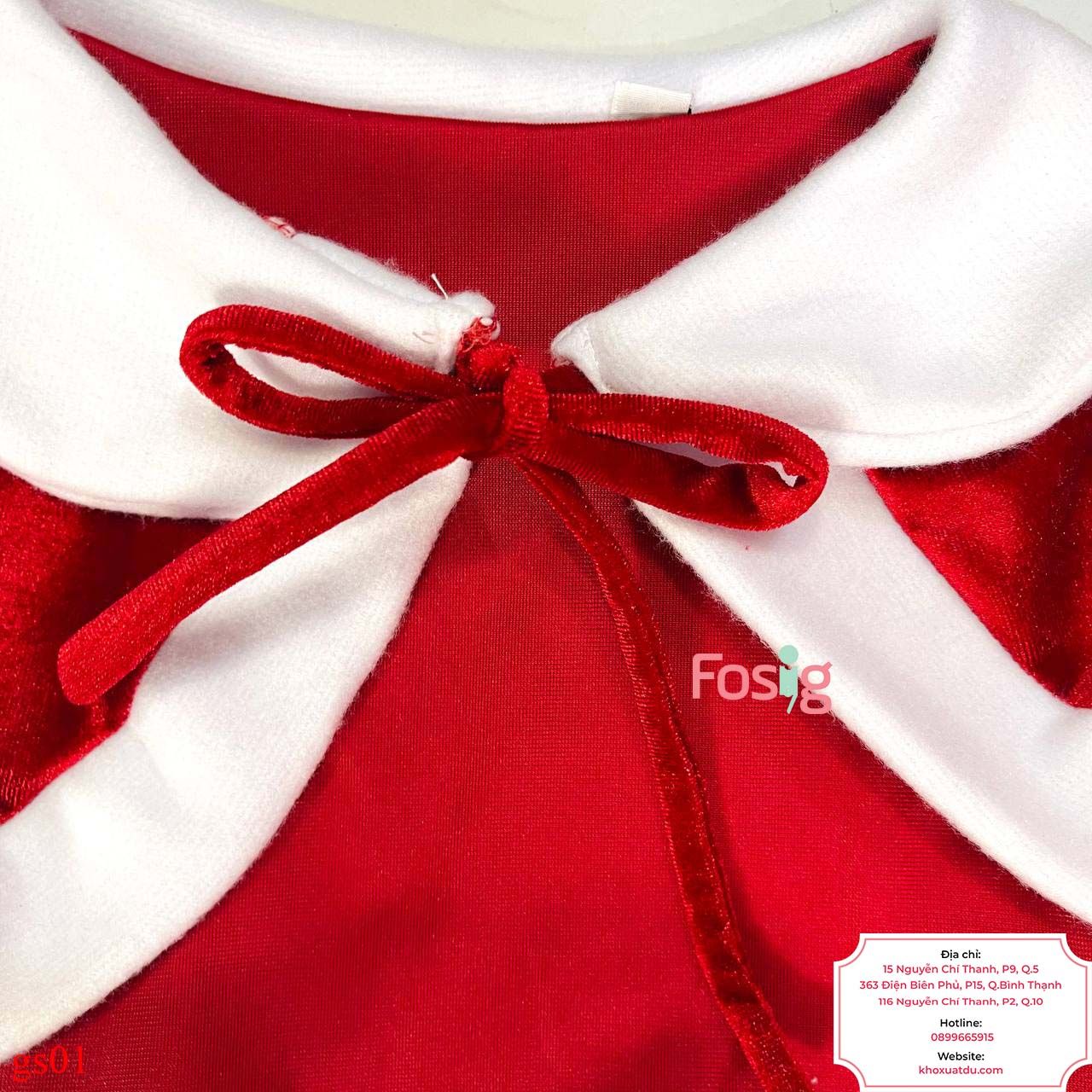  [8-13kg; 18-26kg] Đầm Nhung Áo Khoác Giáng Sinh Bé Gái - Đỏ Áo Khoác 