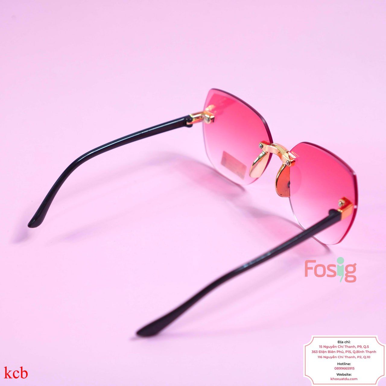 Mắt Kính Cho Bé Trai Unisex - Đỏ Vàng DV03