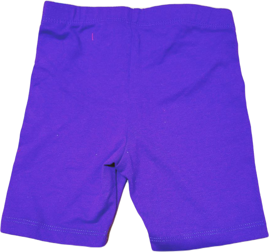 Quần Legging Lửng Bé Gái - Tím Đậm Trơn