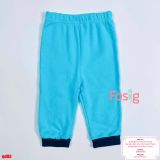  [9-10kg] Quần Dài Jogger Bé Trai Geo - Xanh Dương Trơn 