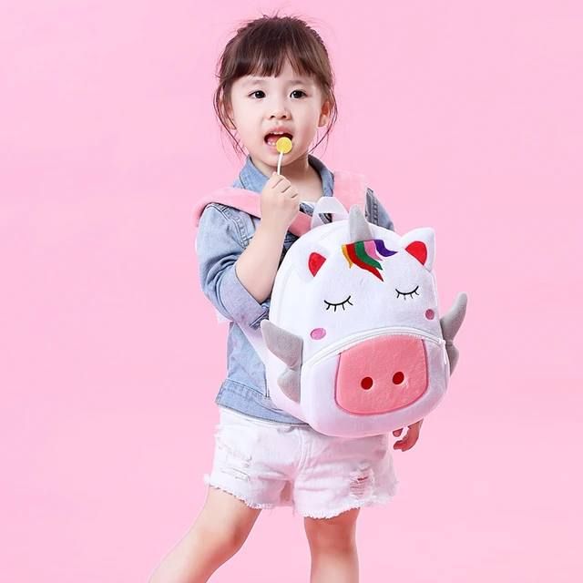 Balo Thú Cho Bé Mẫu Giáo - Ngựa Pony Trắng