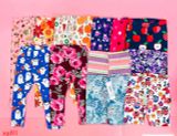  [10-37kg] Set 3 quần Legging GB Bé Gái - Combo màu ngẫu nhiên 