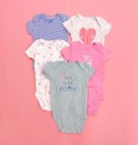  [0-24m] Bodysuit Lẻ Tay Ngắn Bé Gái Cter - Hàng tuyển chọn 