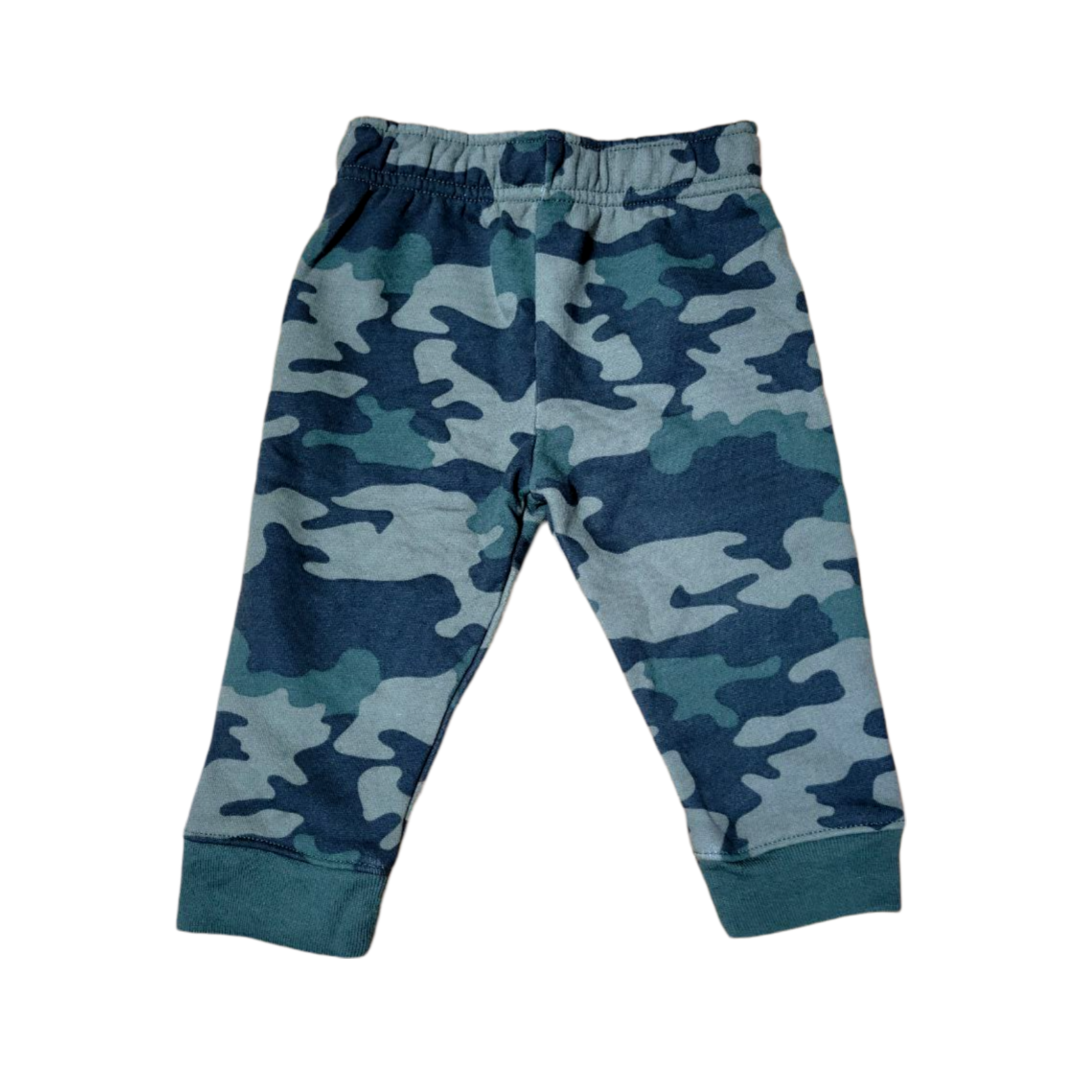 8-12kg Quần Dài Da Cá Jogger CJ Bé Trai - Xanh rằn ri camo