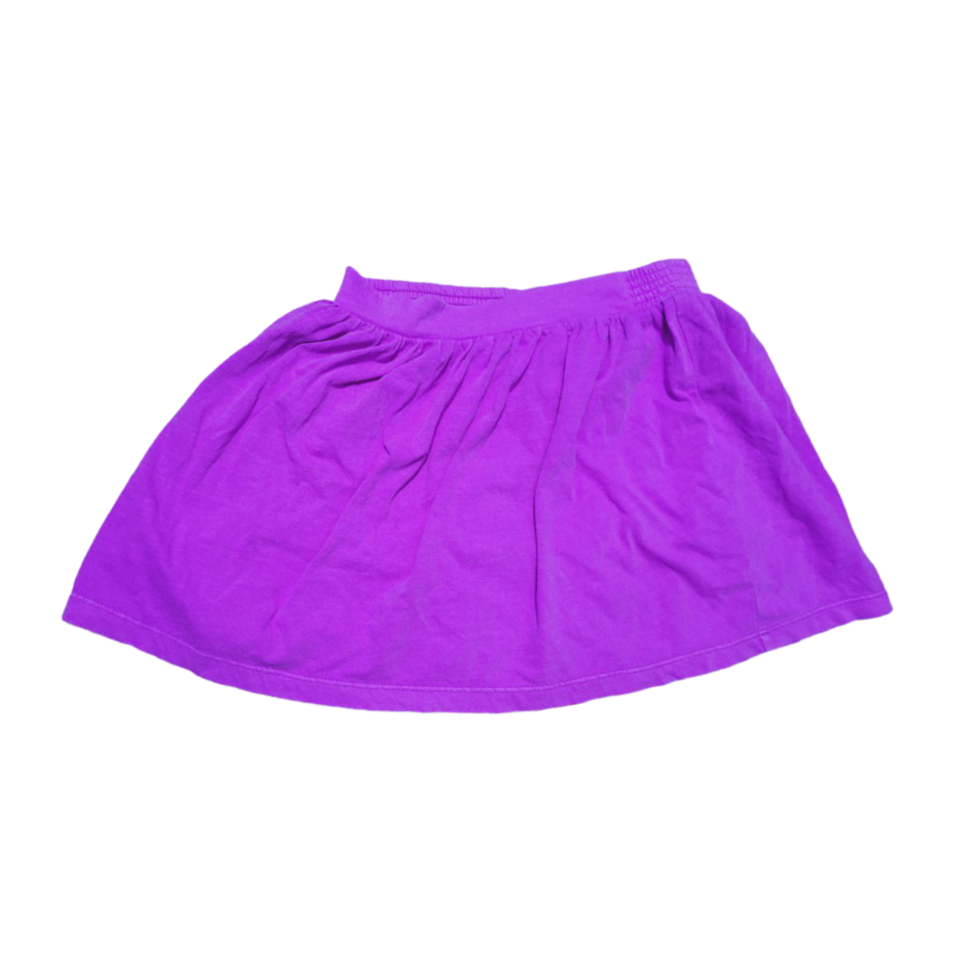 Chân váy thun cotton- Tím CV0
